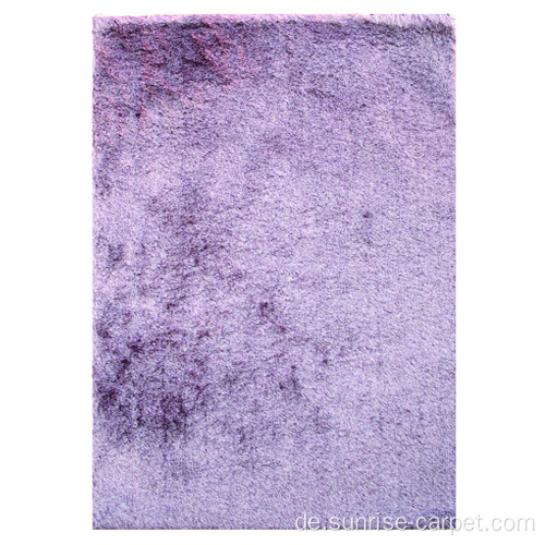 Dünne Polyester Shaggy Teppich mit langen Flor Farbe mischen